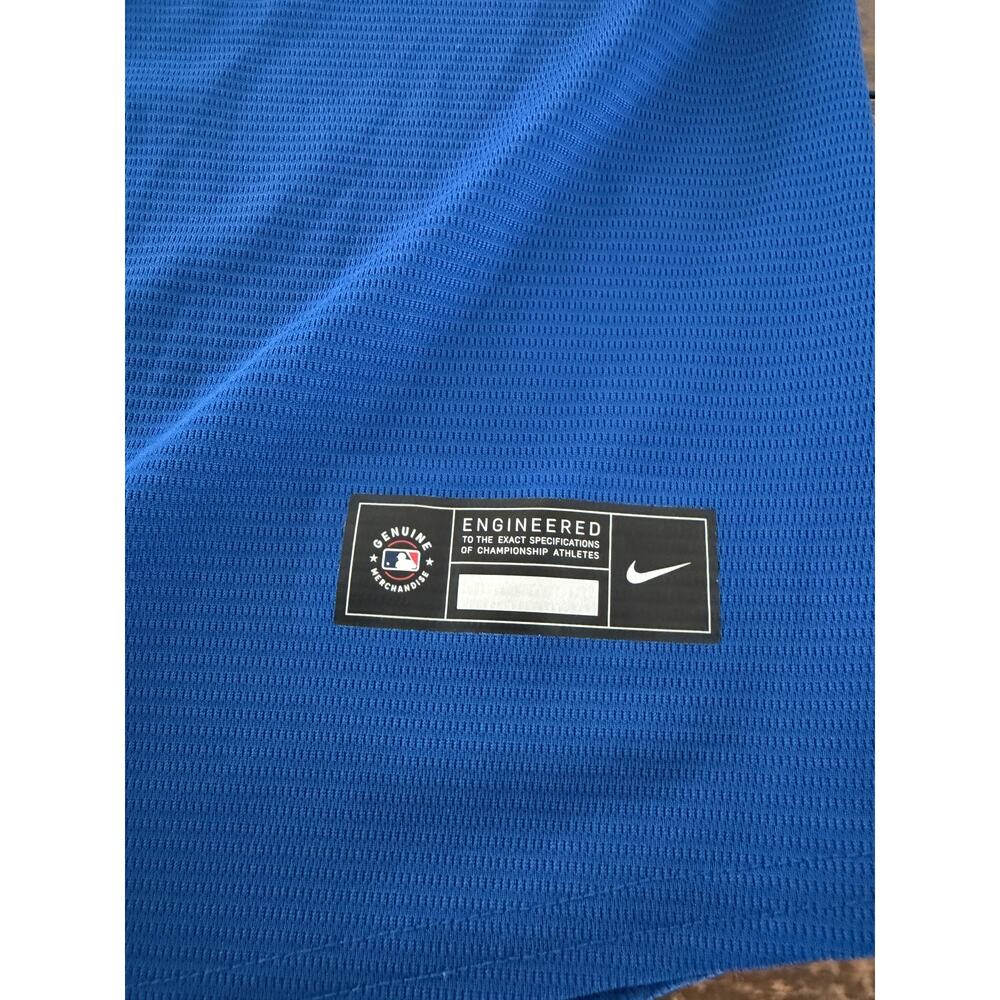 Nike LA Dodgers Cody Bellinger #35 Jersey Youth L 14-16 Blue MLB Genuine - Picture 2 of 6
